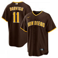 Yu Darvish San Diego Padres Nike Alternate Replica Player MLB Jersey - Brown