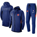 Detroit Pistons Nike 2019/20 Showtime Full-Zip Therma Flex Performance Hoodie