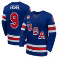 Jack Eichel USA Hockey Olympic Nike 2026 Royal Home Replica NHL Jersey