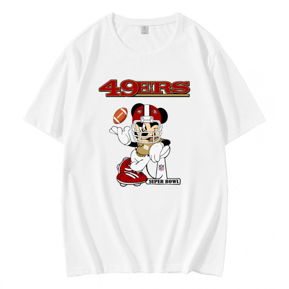 Mickey Mouse San Francisco 49ers Super Bowl T-Shirt