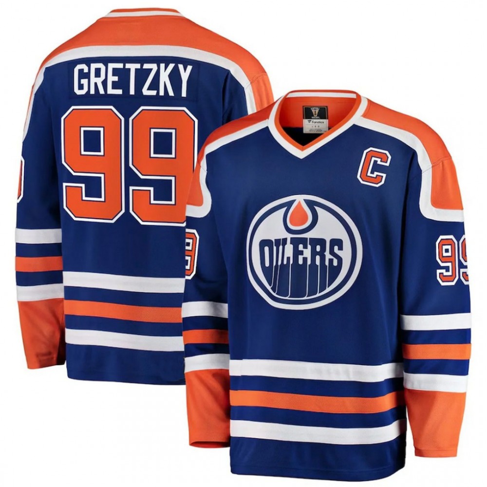 Wayne Gretzky Edmonton Oilers Home Premium Player NHL Jersey