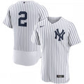 Derek Jeter New York Yankees Nike Home Authentic Player MLB Jersey - White/Navy