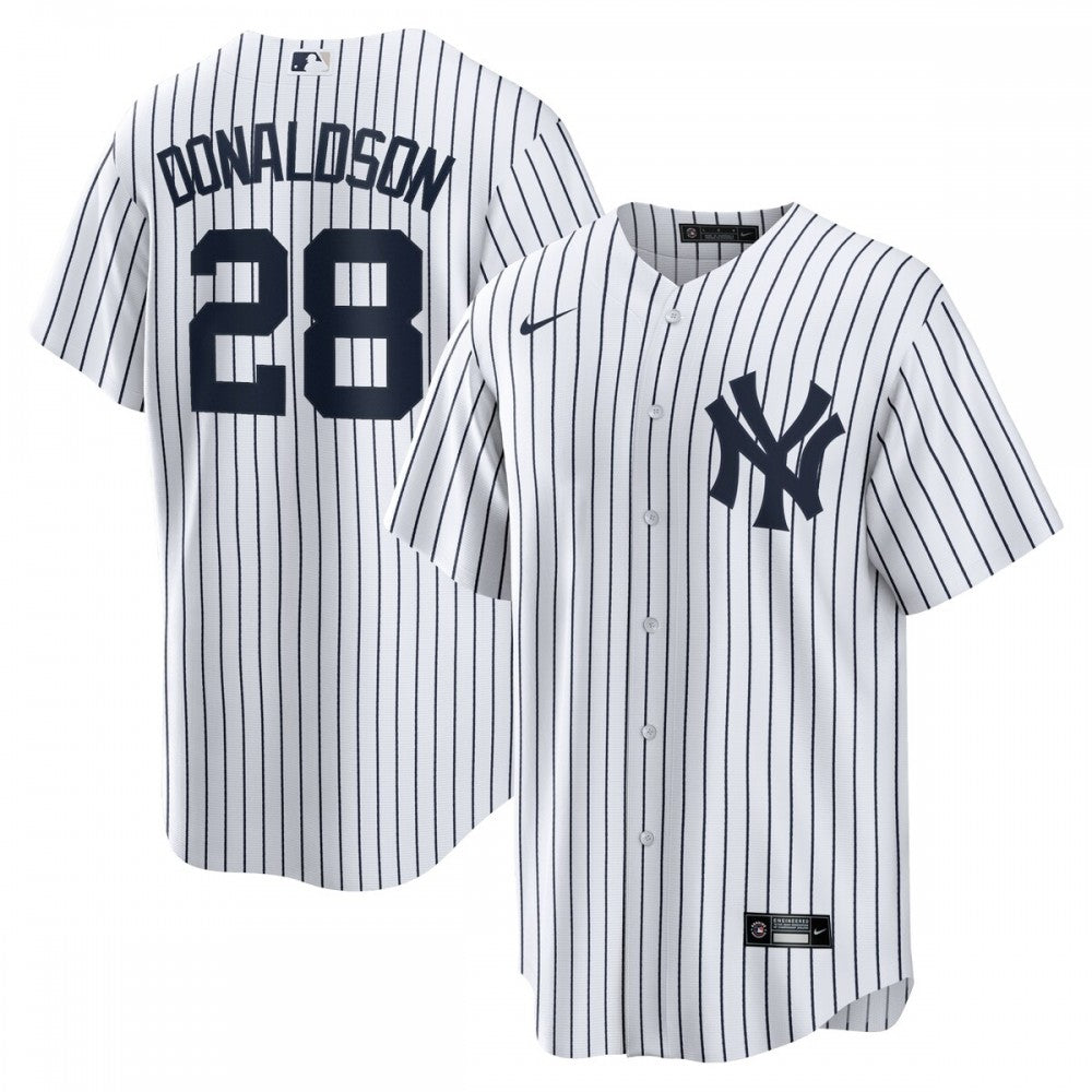 Josh Donaldson New York Yankees Nike Home Replica Player MLB Jersey - White/Navy