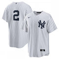 Derek Jeter New York Yankees Nike Replica MLB Jersey - White/Navy