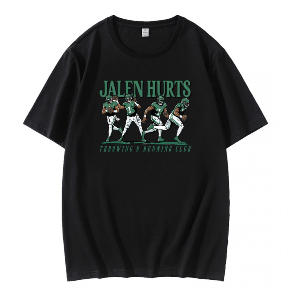 Jalen Hurts Throwing And Running Club T-Shirt