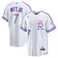 Bobby Witt Jr. Kansas City Royals Nike 2026 City Connect Stadium MLB Jersey - White