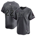 Juan Soto New York Mets Nike 2024 City Connect Limited Player MLB Jersey - Graphite