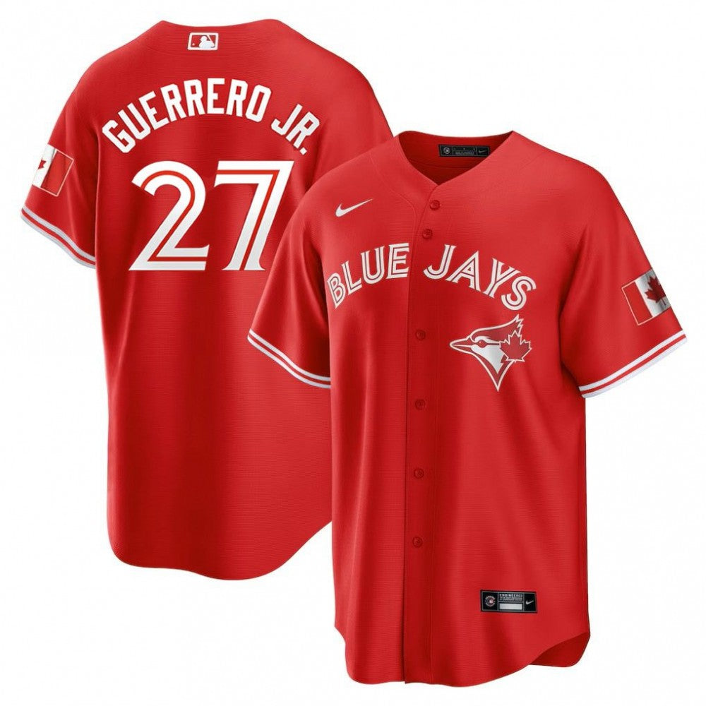 Vladimir Guerrero Jr. Toronto Blue Jays Nike Canada Day Player MLB Jersey - Red