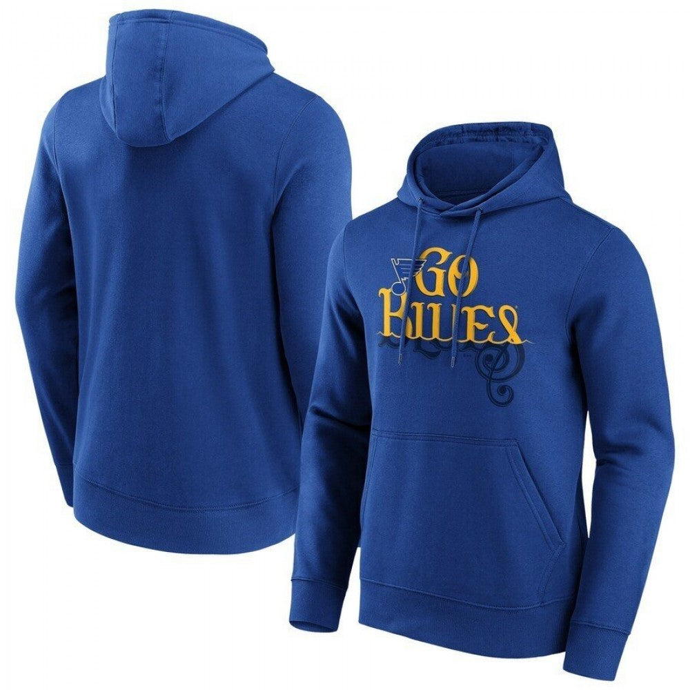 St. Louis Blues Fanatics Branded Hometown Graphic Hoodie - Royal