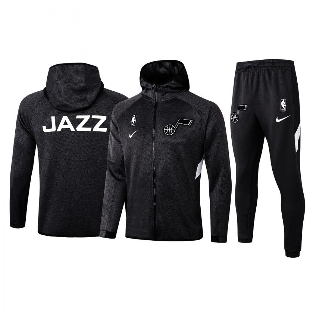 Utah Jazz Nike 2019/20 Showtime Full-Zip Therma Flex Performance Hoodie