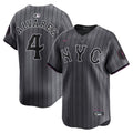 Francisco Alvarez New York Mets Nike 2024 City Connect Limited Player MLB Jersey - Graphite