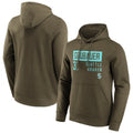 Seattle Kraken Fanatics Branded Fashion Name &amp; Number Hoodie - Philipp Grubauer 31