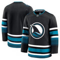 Men's San Jose Sharks Black Alternate Premium NHL Jersey