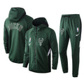 Milwaukee Bucks Nike 2019/20 Showtime Full-Zip Therma Flex Performance Hoodie