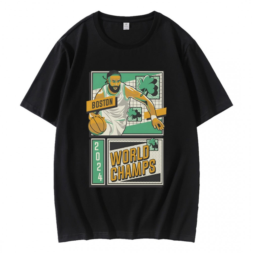 2024 Boston World Champs Basketball T-Shirt