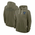 Detroit Lions Salute to Service Sideline Dominant Force NFL Pullover Hoodie