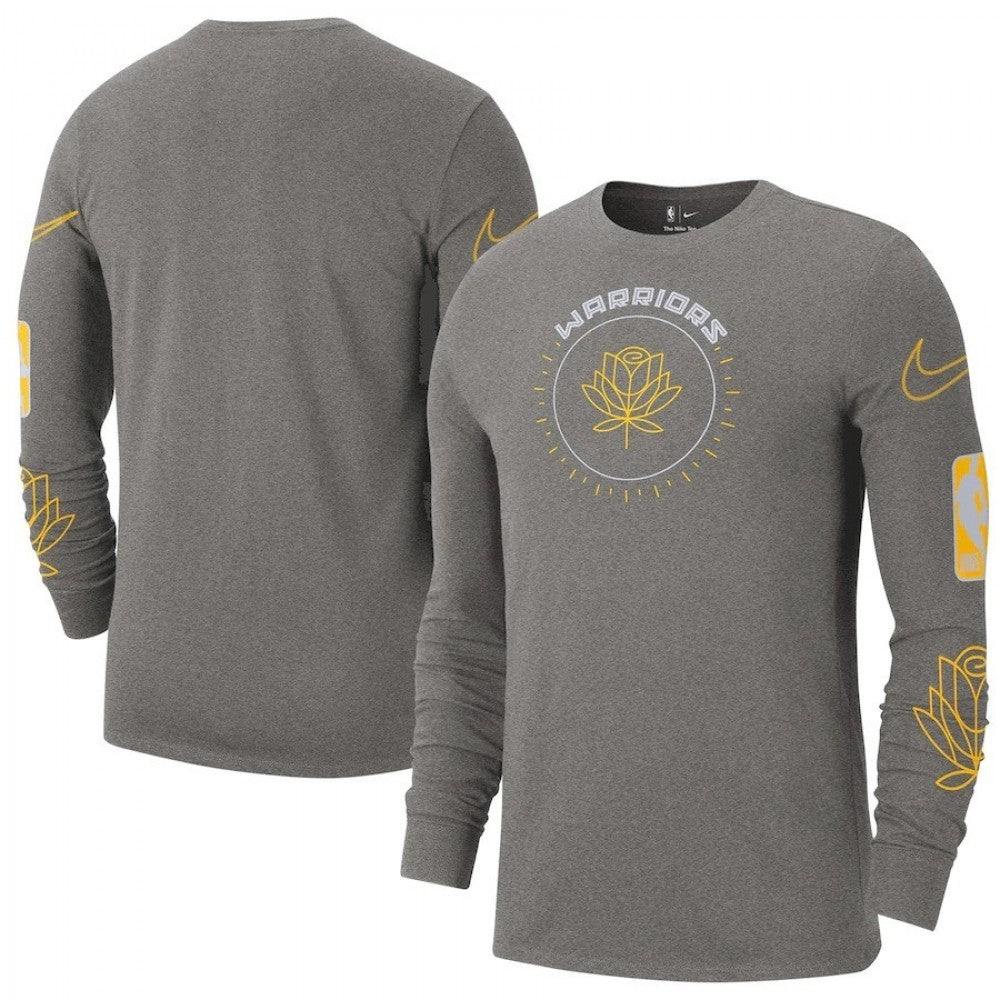 Golden State Warriors Nike 2022/23 City Edition Essential Expressive Long Sleeve T-Shirt