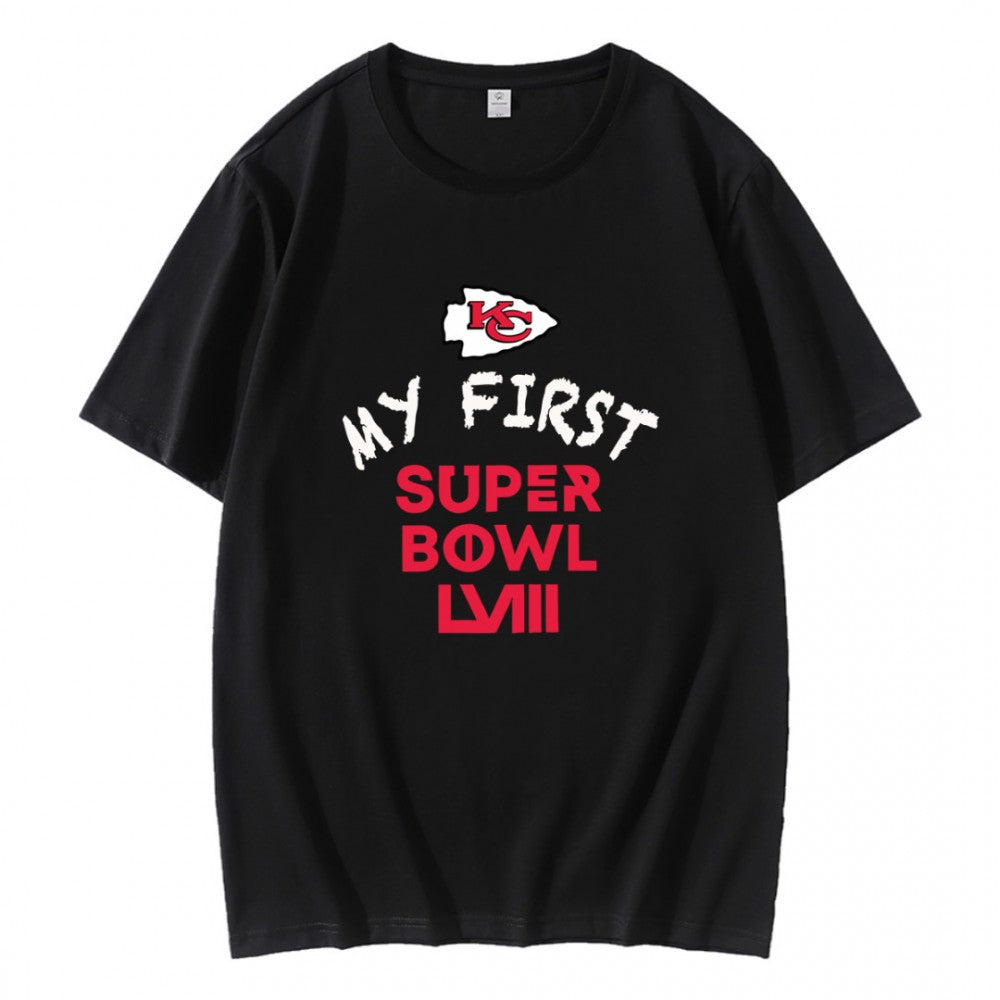 Kansas City Chiefs My First Super Bowl LVIII T-Shirt