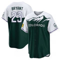 Kris Bryant Colorado Rockies Nike Youth 2022 City Connect Replica Player MLB Jersey - Green