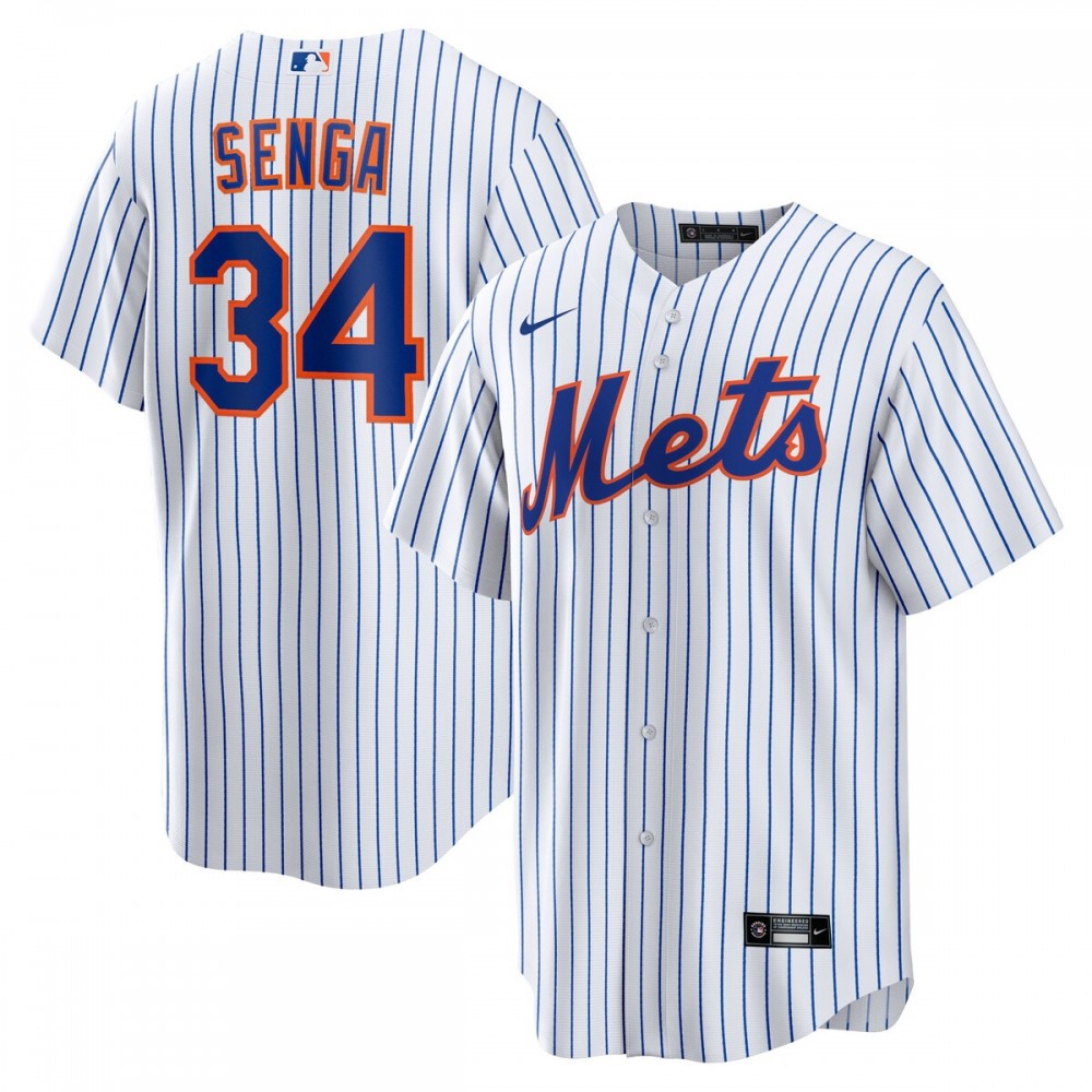 Kodai Senga New York Mets Nike Home Replica Player MLB Jersey - White/Royal
