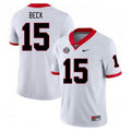 Carson Beck Georgia Bulldogs Nike Football Game NCAA Jersey - White