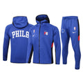 Philadelphia 76ers Nike 2019/20 Showtime Full-Zip Therma Flex Performance Hoodie
