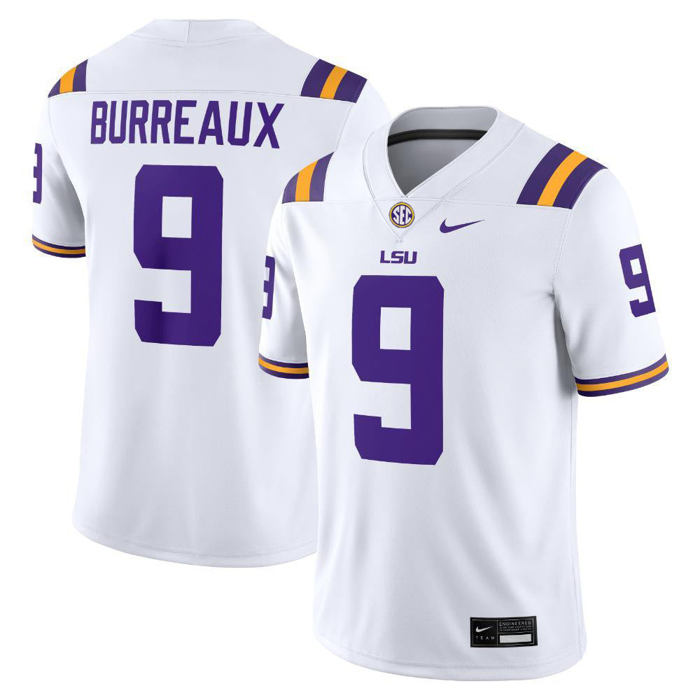 Joe Burrow LSU Tigers Nike Burreaux Alumni Player NCAA Jersey - White