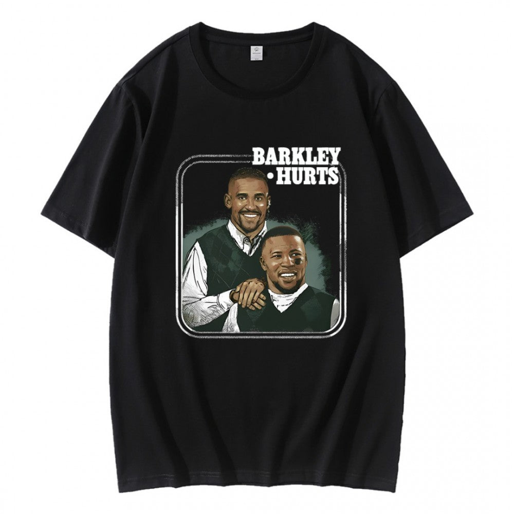 Jalen Hurts And Saquon Barkley Philadelphia Step Brothers T-Shirt