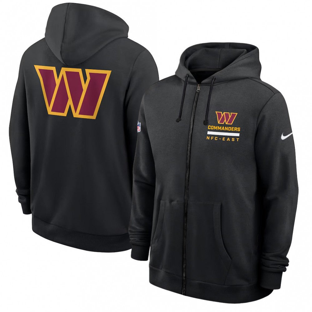 Washington Commanders Utility Player Sideline Men's Nike NFL Full-Zip Hoodie