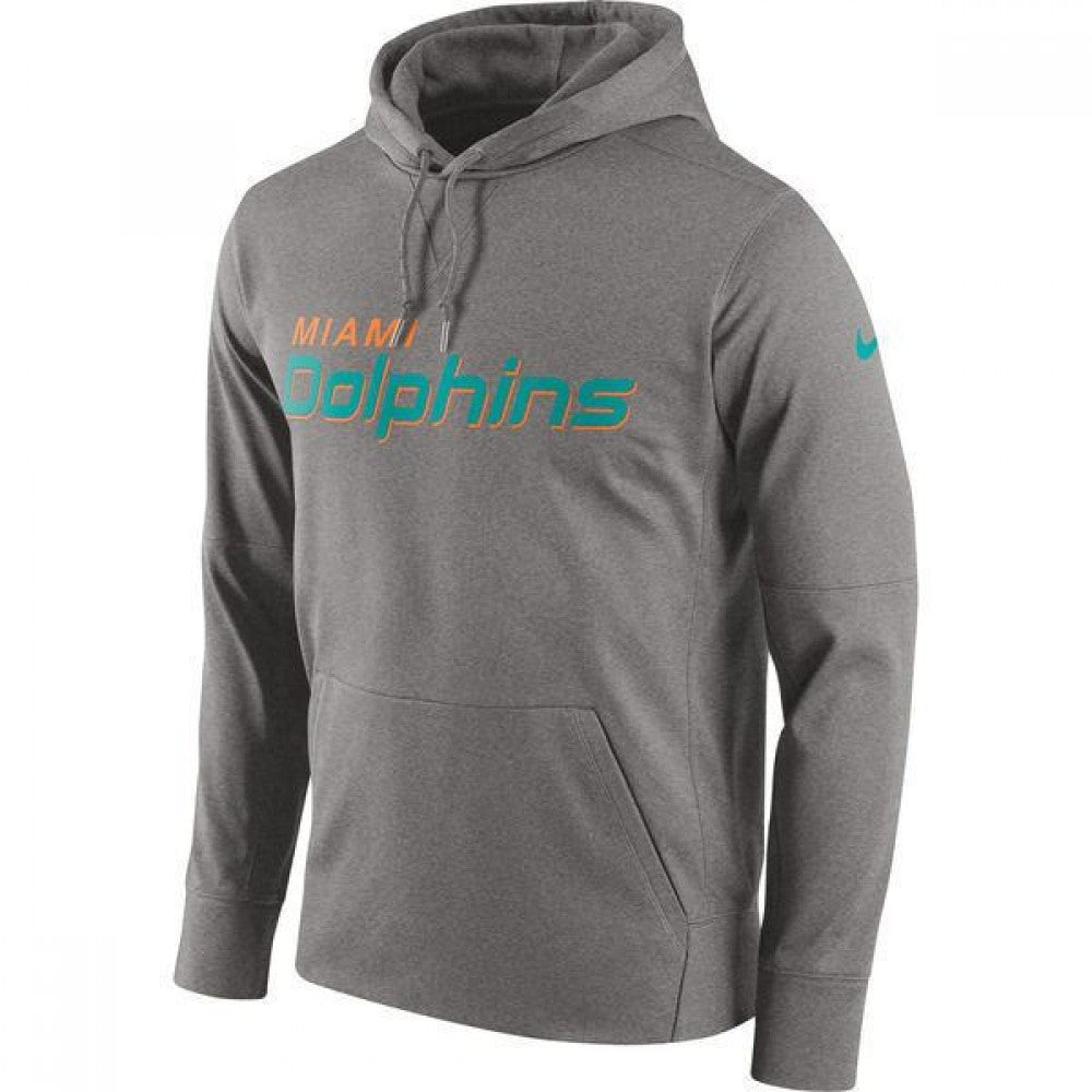 Miami Dolphins Club Nike Therma NFL Pullover Hoodie