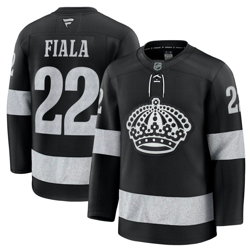 Kevin Fiala Los Angeles Kings Alternate Premium NHL Jersey - Black