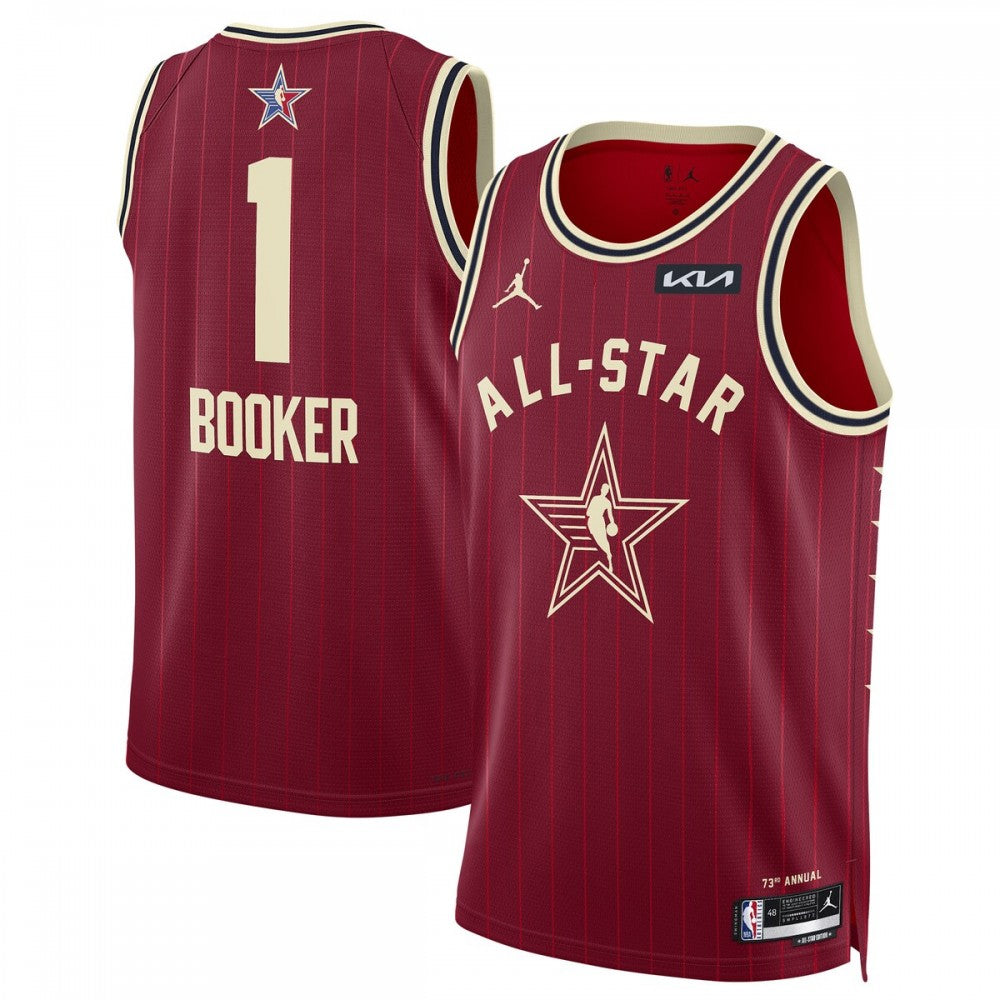 Devin Booker Jordan Brand Unisex 2024 NBA All-Star Game Swingman NBA Jersey - Crimson