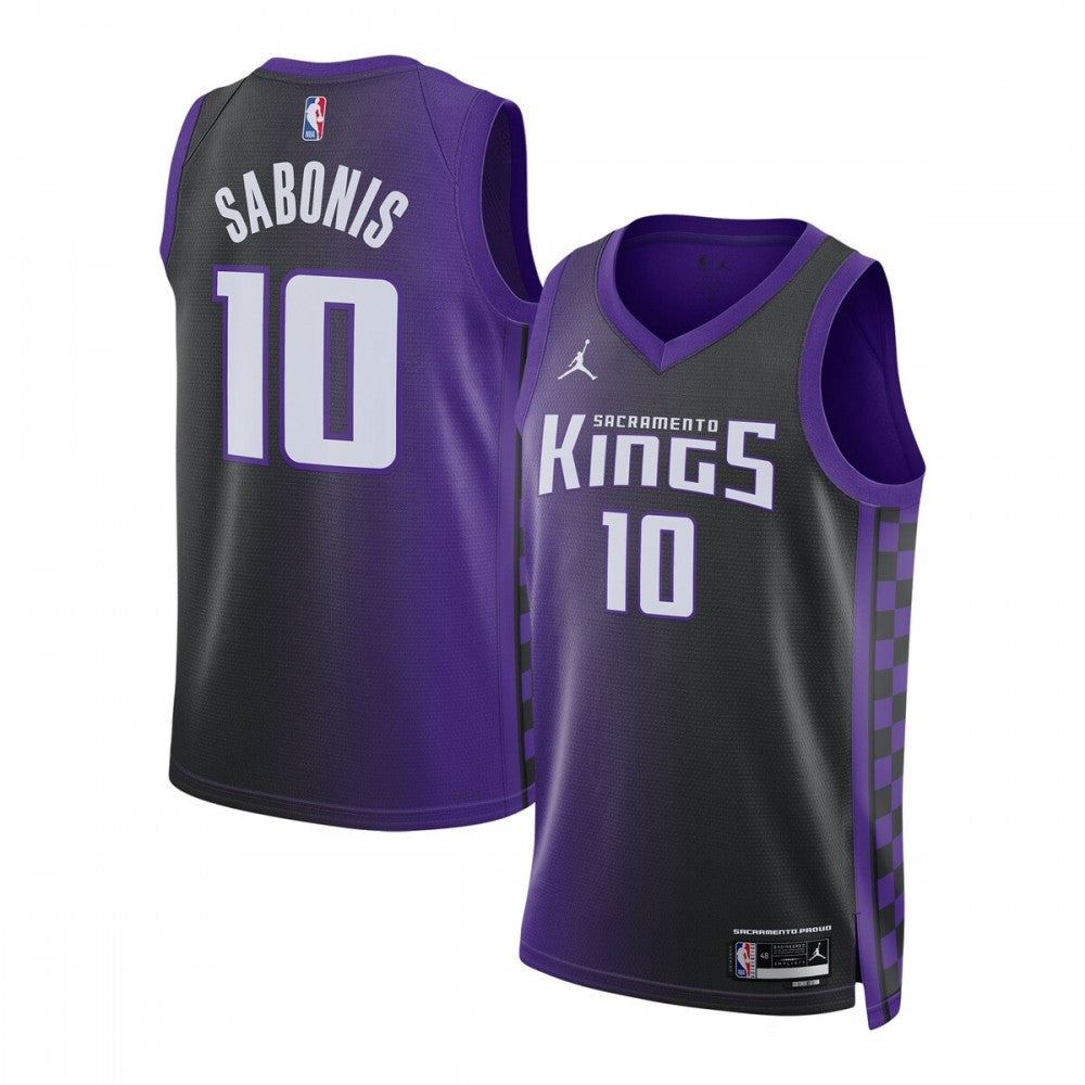 Domantas Sabonis Sacramento Kings Jordan Brand Unisex Swingman NBA Jersey - Statement Edition - Purple