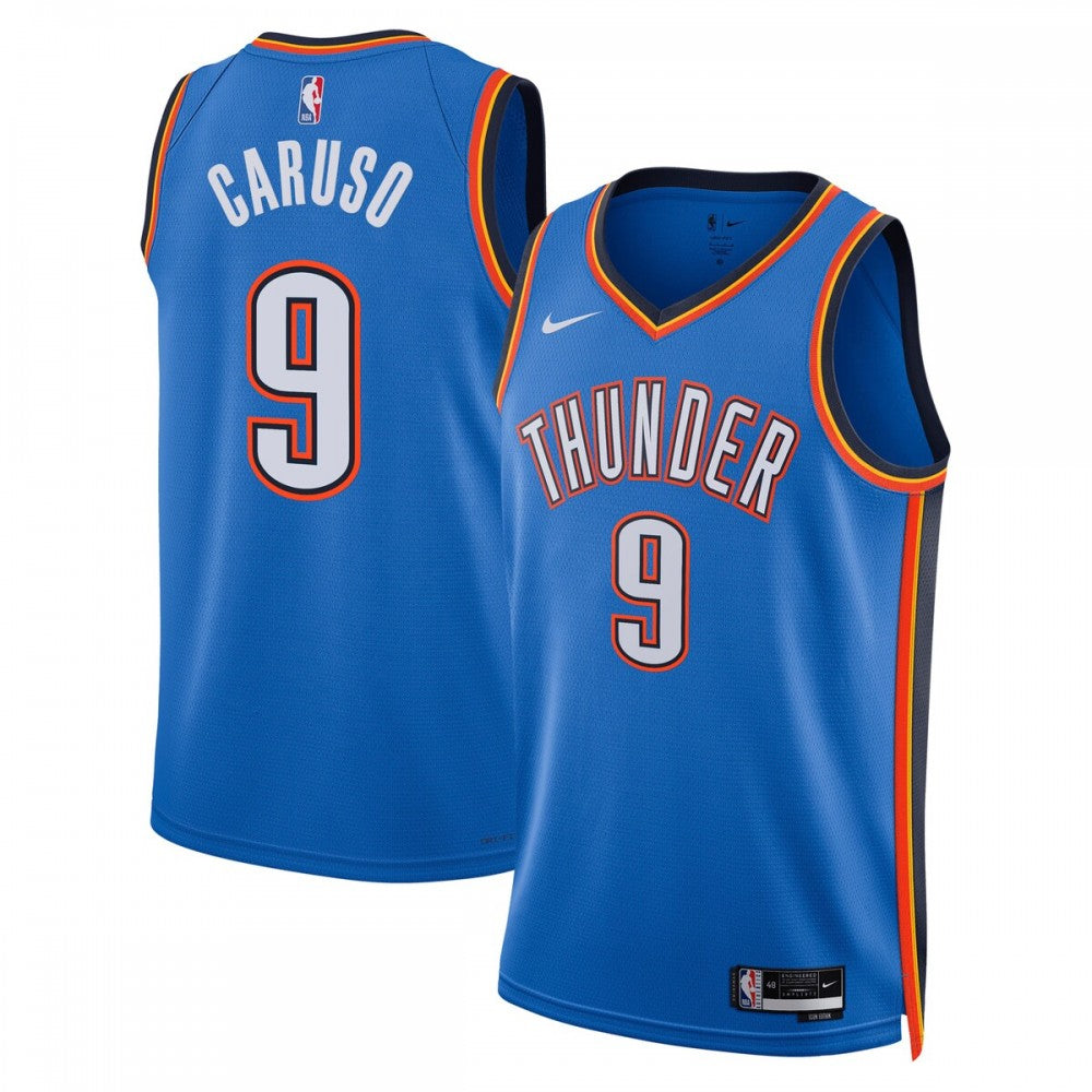 Alex Caruso Oklahoma City Thunder Nike Unisex Swingman NBA Jersey - Icon Edition - Blue