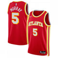 Dejounte Murray Atlanta Hawks Nike Unisex Swingman NBA Jersey - Icon Edition - Red