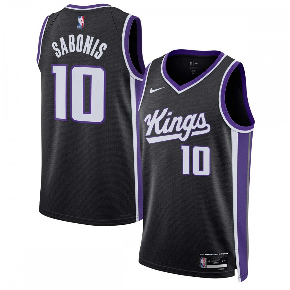 Domantas Sabonis Sacramento Kings Nike Unisex Swingman NBA Jersey - Icon Edition - Black