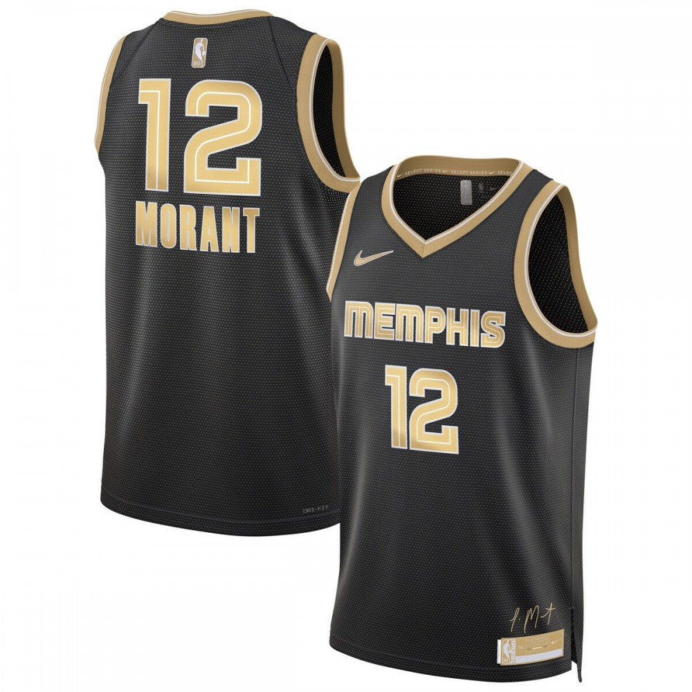 Ja Morant Memphis Grizzlies Nike Unisex  Select Series Swingman NBA Jersey?C Black
