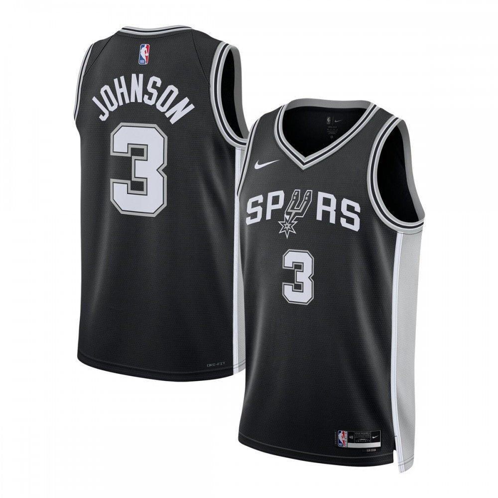 Keldon Johnson San Antonio Spurs Nike Unisex Swingman NBA Jersey - Icon Edition - Black