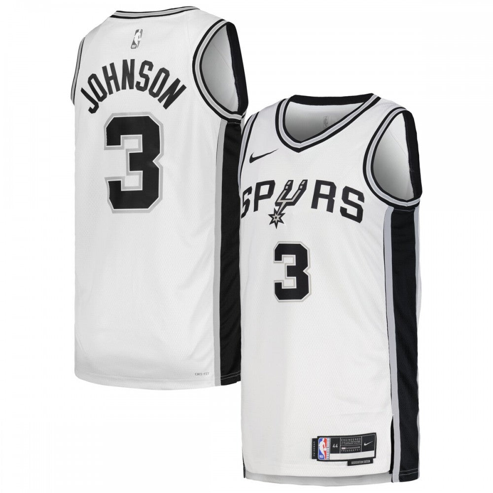 Keldon Johnson San Antonio Spurs Nike Unisex Swingman NBA Jersey - Association Edition - White