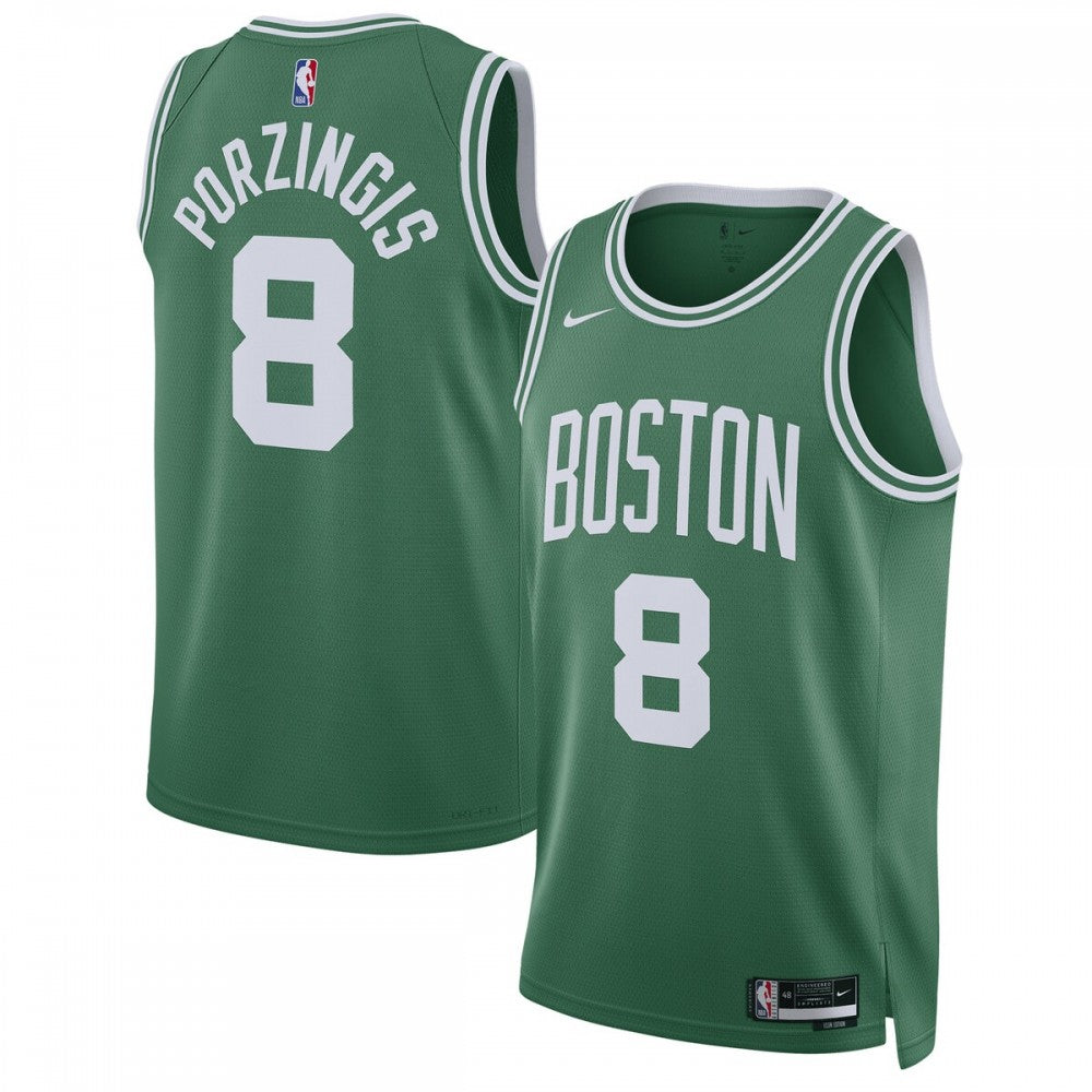 Kristaps Porzingis Boston Celtics Nike Unisex Swingman NBA Jersey - Icon Edition - Kelly Green