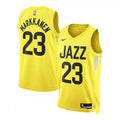 Lauri Markkanen Utah Jazz Nike Unisex Swingman NBA Jersey - Icon Edition - Gold
