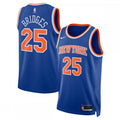 Mikal Bridges New York Knicks Nike Unisex 2024 Offseason Addition Nike Swingman NBA Jersey - Blue