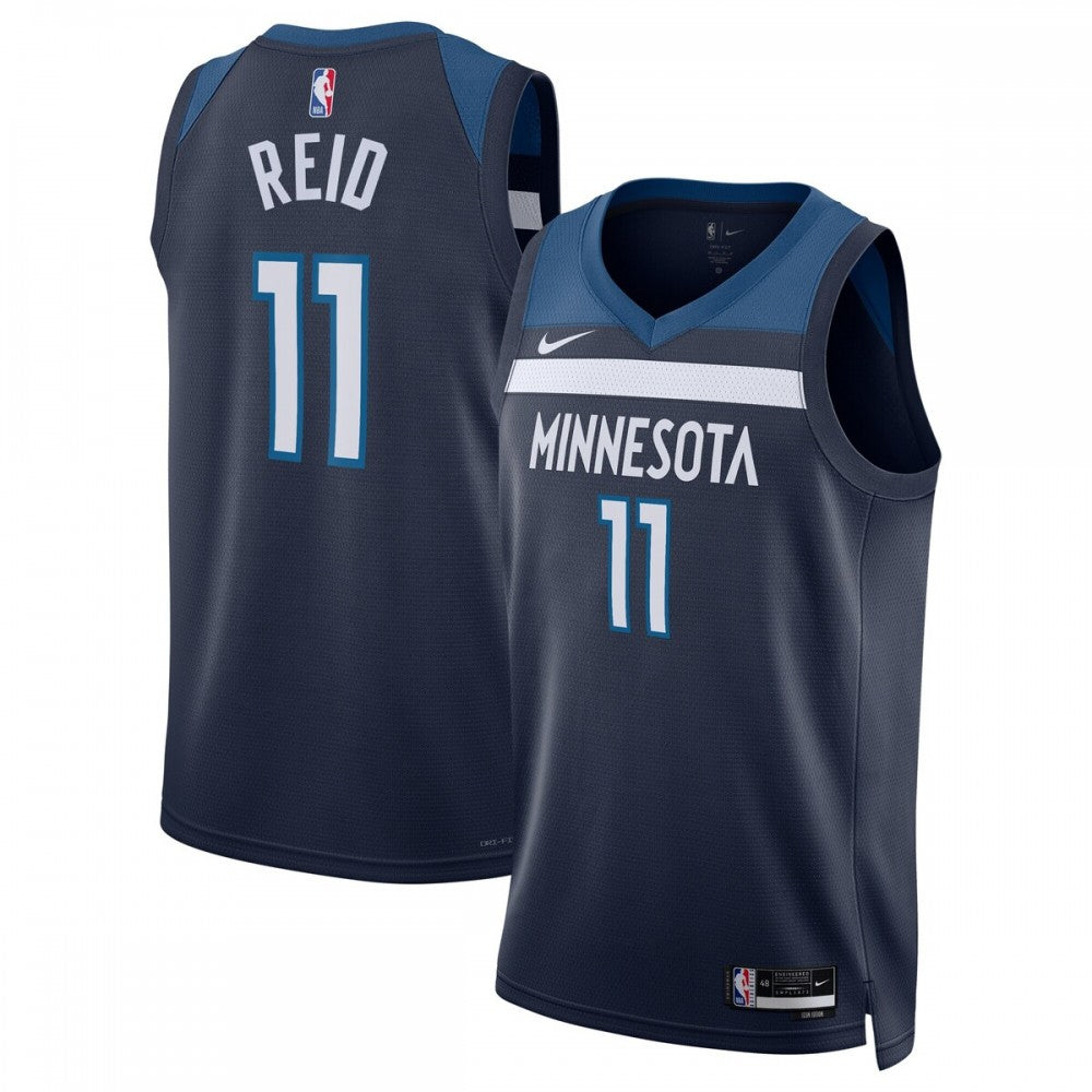 Naz Reid Minnesota Timberwolves Nike Unisex Swingman NBA Jersey - Icon Edition - Navy