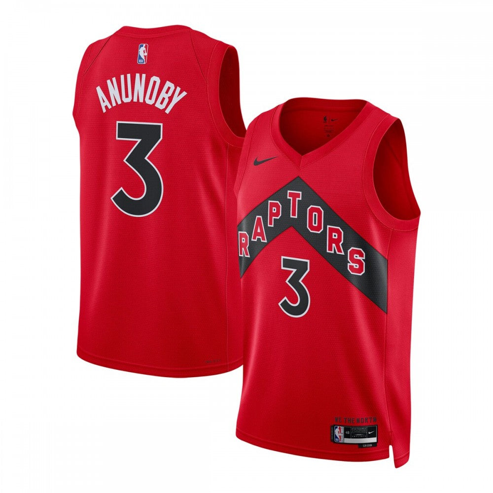 OG Anunoby Toronto Raptors Nike Unisex Swingman NBA Jersey - Icon Edition - Red