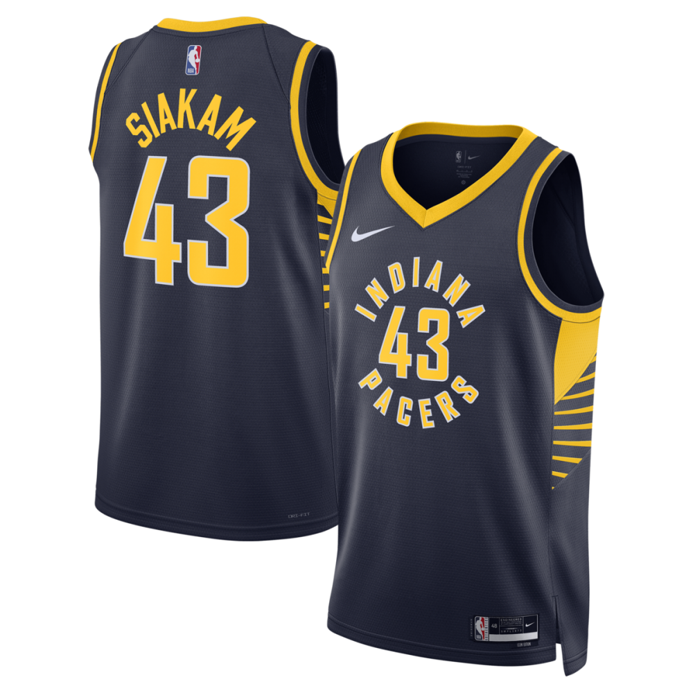 Pascal Siakam Indiana Pacers Nike Unisex Swingman NBA Jersey - Icon Edition - Navy