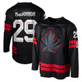 Nathan MacKinnon Hockey Bauer Canada 2026 Olympics Replica NHL Jersey - Black