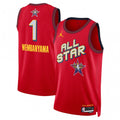 Victor Wembanyama Jordan Brand Unisex Red 2025 NBA All-Star Game Swingman Player NBA Jersey
