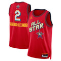 Shai Gilgeous-Alexander Jordan Brand Unisex Red 2025 NBA All-Star Game Swingman Player NBA Jersey
