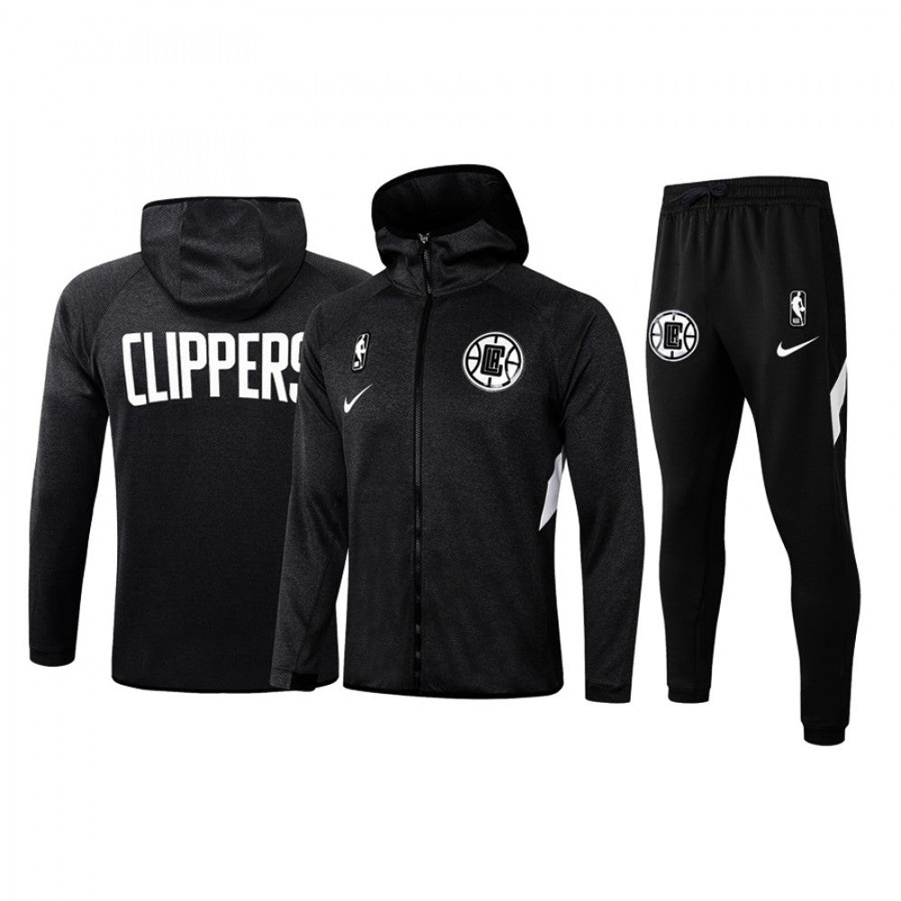 LA Clippers Nike 2019/20 Showtime Full-Zip Therma Flex Performance Hoodie