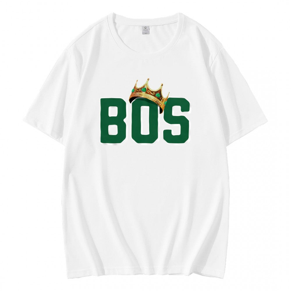 BOS Boston Crowned Basketball Champions T-Shirt